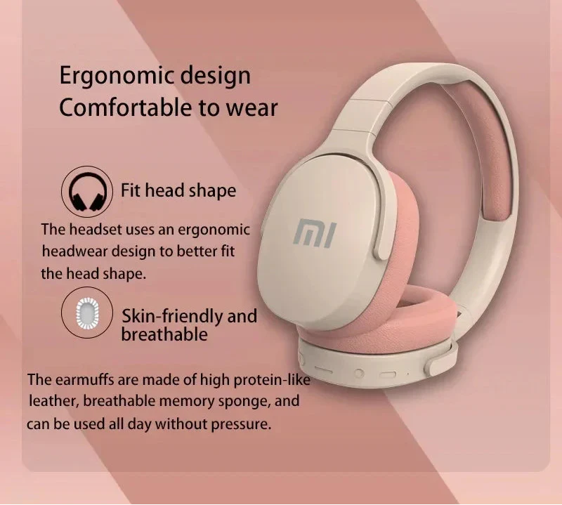 NNEOBA Wireless Bluetooth Earphones Pink-1