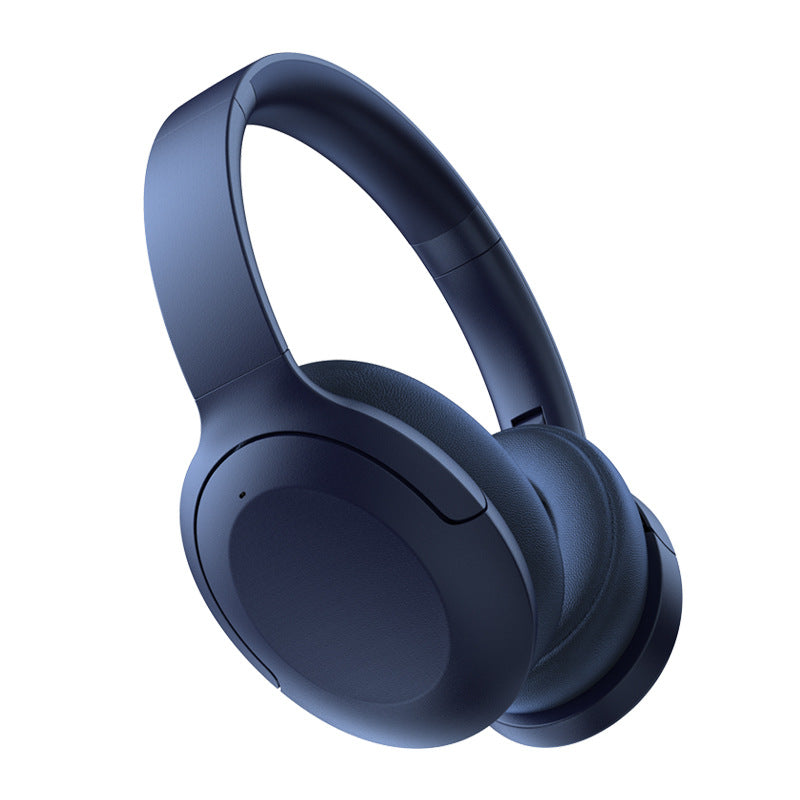 NNEDSZ Blue P3965 Foldable Bluetooth 5.3 ANC Wireless Over-Ear Headphones with Noise Cancellation-0