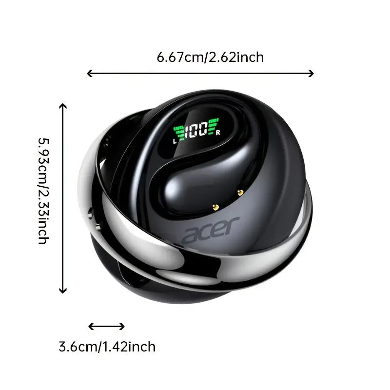 NNETM Wireless Earbuds with Noise Cancelling and Mic-3